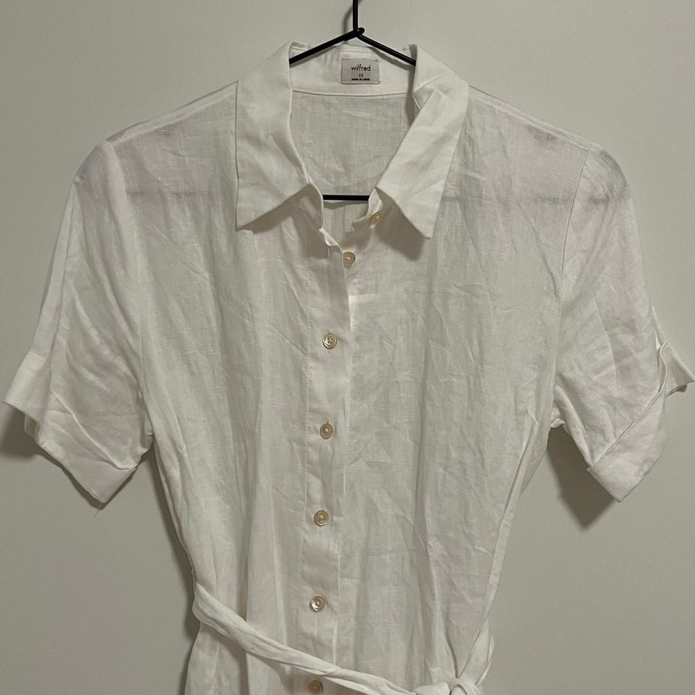 Aritzia Wilfred Eleta Linen Dress - Picture 5 of 5